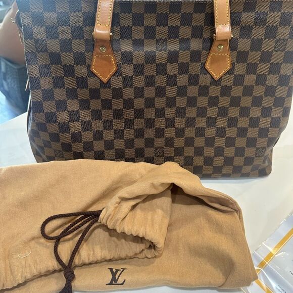 Louis Vuitton 1896-1996 Edition Damier Ebene Shoulder Bag - Picture 3 of 12